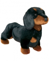 Douglas Cuddle Toys® Spats Black/Tan Dachshund