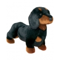 Douglas Cuddle Toys® Spats Black/Tan Dachshund