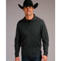 Stetson® Men's 1/4 Zip Wool Sweater