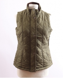 Kerenhart® Ladies' Olive Quilted Vest