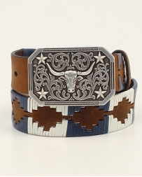 M&F Western Products® Boys' Southwest Laced Belt