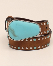 M&F Western Products® Girls' Studded & Turquoise Belt