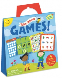 Just 1 Time® Kids' Travel Games Sticker Tote