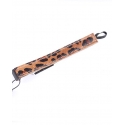 The Whole Herd® Cowhide Paci Clip Leopard