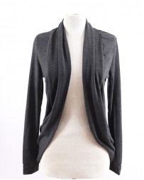 Panhandle® Ladies' Cocoon Cardigan Charcoal