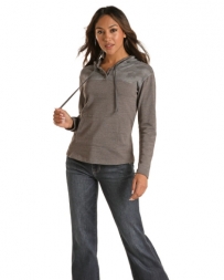 Panhandle® Ladies' Camo Yoke Hoodoe