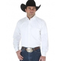 George Strait® Men's LS Button Down Solid Shirt - Tall