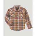 Wrangler® Boys' Infant LS Plaid Shirt