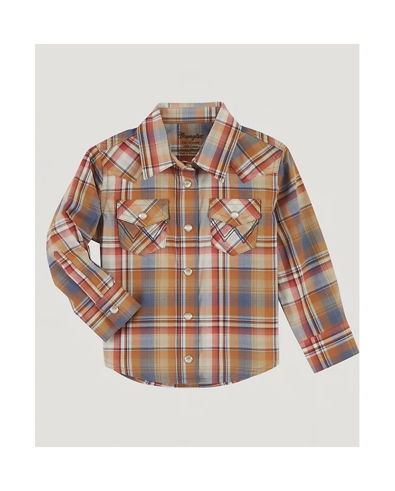 Wrangler® Boys' Infant LS Plaid Shirt - Fort Brands