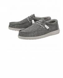 Hey Dude Shoes® Men's Wally Crosshatch Ash