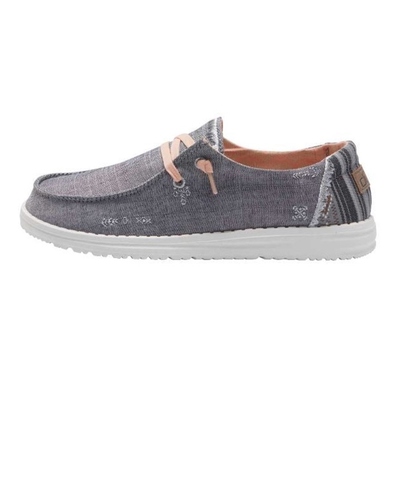 Hey Dude Shoes® Ladies' Wendy Boho Grey Fort Brands