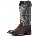 Ariat® Ladies' Lonestar Chocolate/Leopard Boot