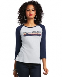 Ariat® Ladies' Long Live Farm Girls Tee