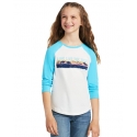 Ariat® Girls' Long Live The West Tee