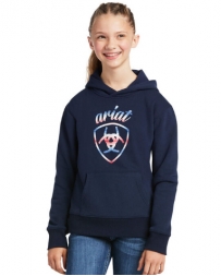 Ariat® Girls' Serape Sqript Logo Hoodie