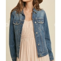 Wishlist® Ladies' Dark Denim Jacket