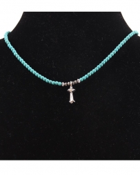 West & Co.® Ladies' Turquoise W/Blossom Charm