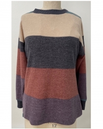 Just 1 Time® Ladies' Colorblock Sweater