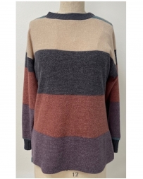 Just 1 Time® Ladies' Colorblock Sweater