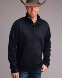 Stetson® Men's 5 Button Sweater Navy