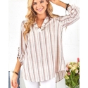 P.S. Kate® Ladies' Striped Tunic top