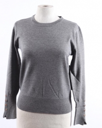 Just 1 Time® Ladies' Crew Neck Light Weight Sweater