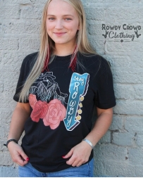 Rowdy Crowd Clothing® Ladies' Stay Rowdy Tee