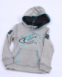 Cowgirl Hardware® Girls' Horse Hooded Thermal