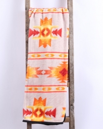 Western Trading Blanket® Kids' Aztec Plush Blanket-Tan
