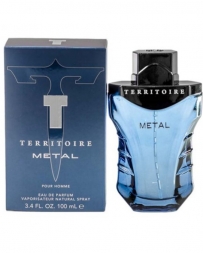 B&D Diamond Fragrances® Men's Territoire Metal Cologne 3.4 oz