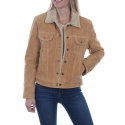 Scully Leather® Ladies' Sherpa Lined Suede Jacket