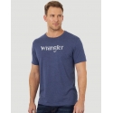 Wrangler® Men's Blue Logo Tee