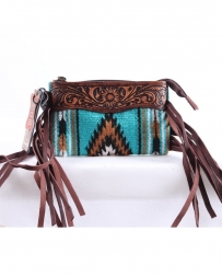 American Darling Ladies' Fringed Aztec Wristlet