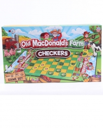 Just 1 Time® Old Macdonald's Farm Checkers