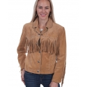 Scully Leather® Ladies' Fringe Suede Jacket