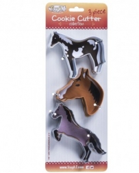 Tough 1® 3 Pck Horse Cookie Cutters