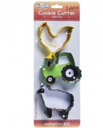 Tough 1® 3 Pack Farm Cookie Cutters