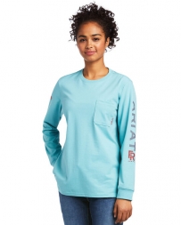 Ariat® Ladies' FR Stretch Logo T-Shirt
