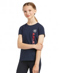 Ariat® Girls' Vertical Logo Tee