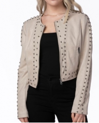Ladies' Coalition Studded Faux Suede Jacket