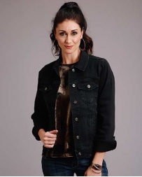 Stetson® Ladies' Black Denim Jacket