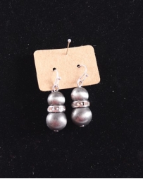 Just 1 Time® Ladies' Navajo Pearl Sparkle Earring