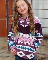 Cruel® Girls' Aztec 1/4 Zip