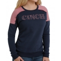 Cinch® Ladies' LS Logo Pullover