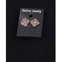 Just 1 Time® Ladies' Small Copper Star Stud Earring