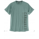 Carhartt® Men's Midweight Vert Logo Tee