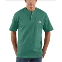 Aura® Men's Pocket SS Henley - Big and Tall