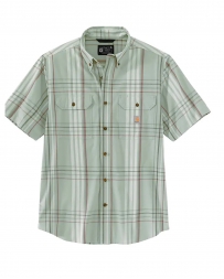 Carhartt® Men's SS Midweight Plaid - Big and Tall