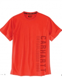 Carhartt® Men's Midweight Vert Logo Tee