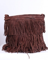 Kobler® Ladies' Double Fringe Leather Bag